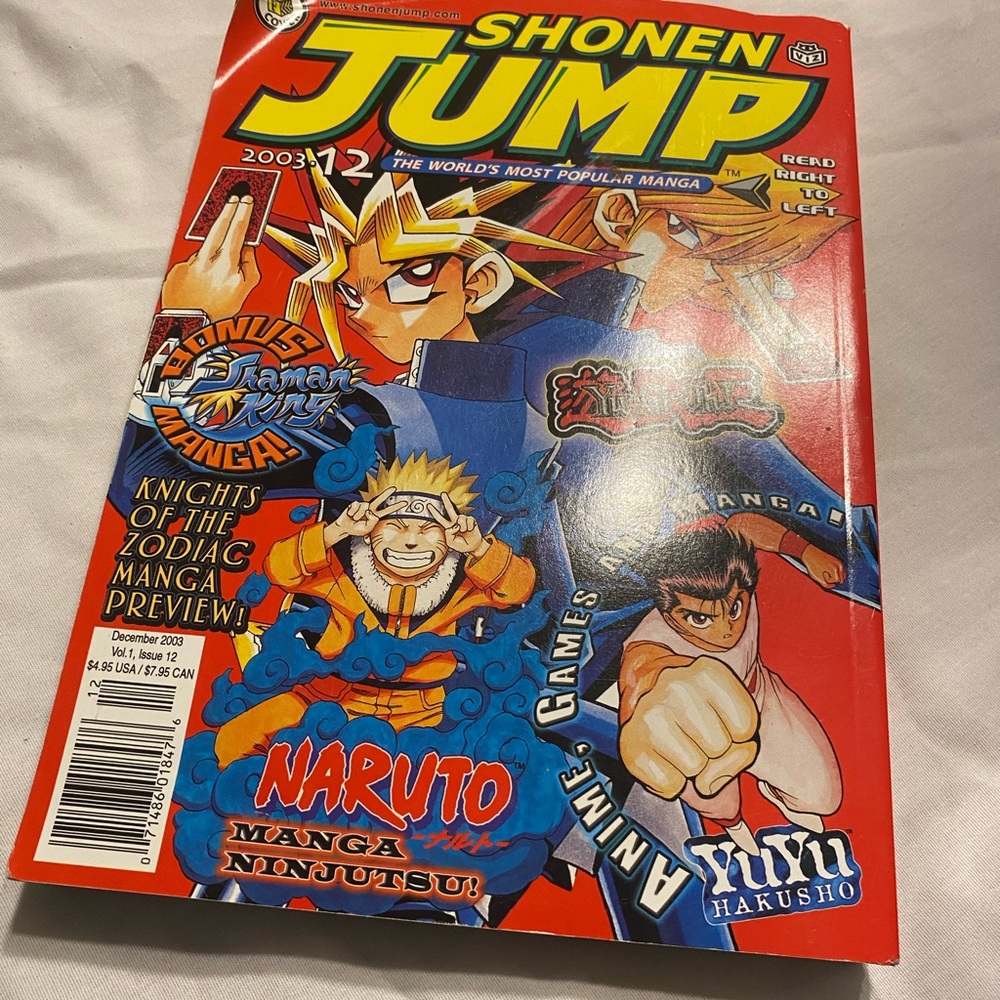 Have one to sell? Sell now Shonen Jump Manga December03 Vol 1 Issue12 Magazine